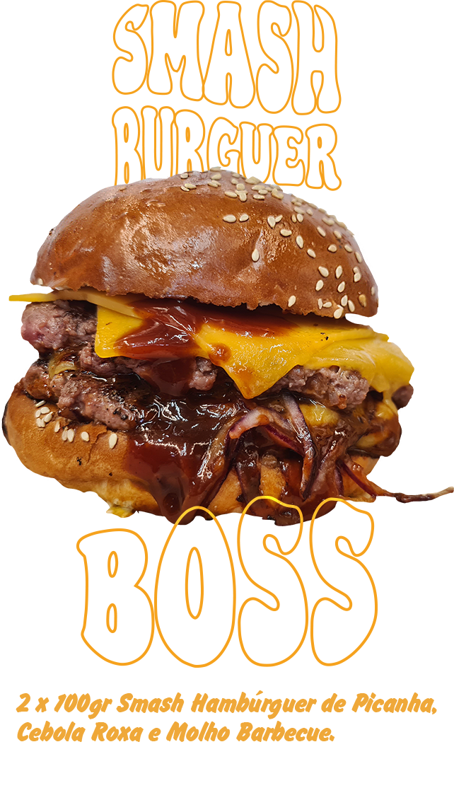 Pão Brioche, 2x Carne (160gr),  2x Queijo Cheddar, Molho Casa.